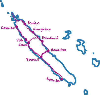 Trip dans le nord de la Grande Terre